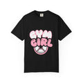 Gym Girl T-Shirt — Pink Barbell Fitness Tee