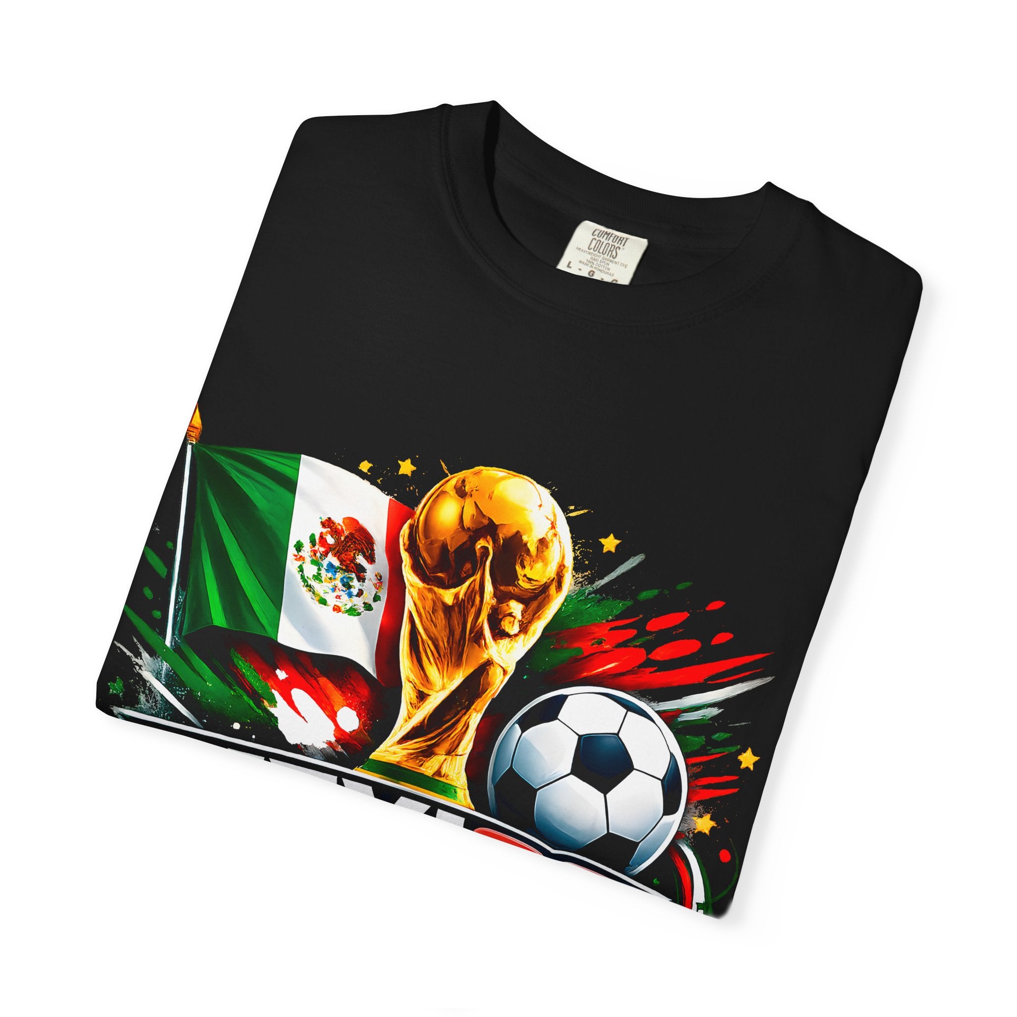 Mexico 2026 World Cup Soccer T-Shirt | Mexican Flag Football Tee