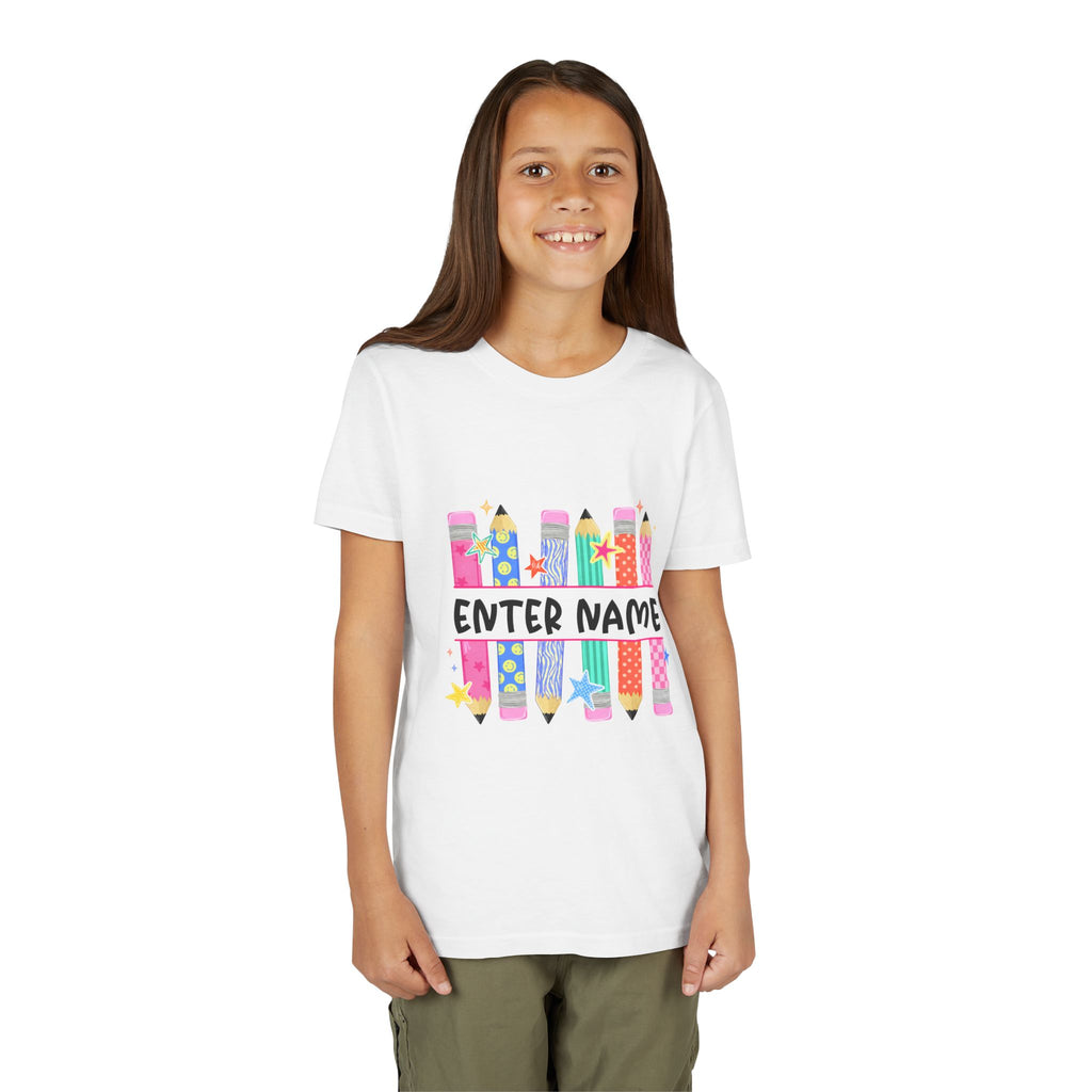 Back to school Customizable Tee Shirt