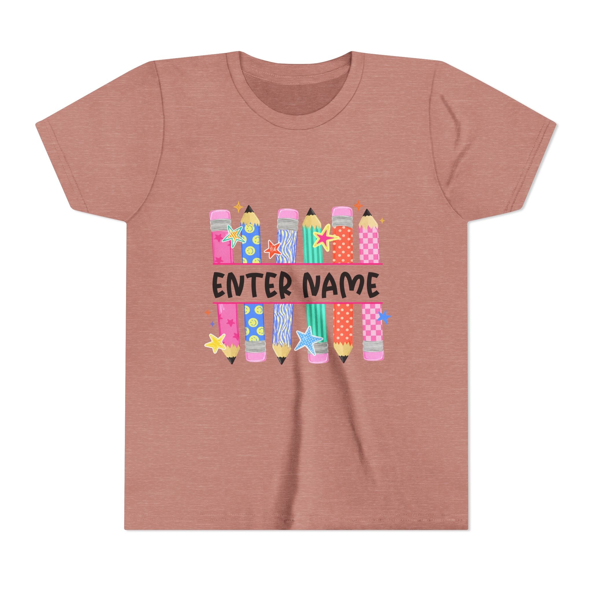 Back to school Customizable Tee Shirt