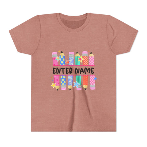Back to school Customizable Tee Shirt