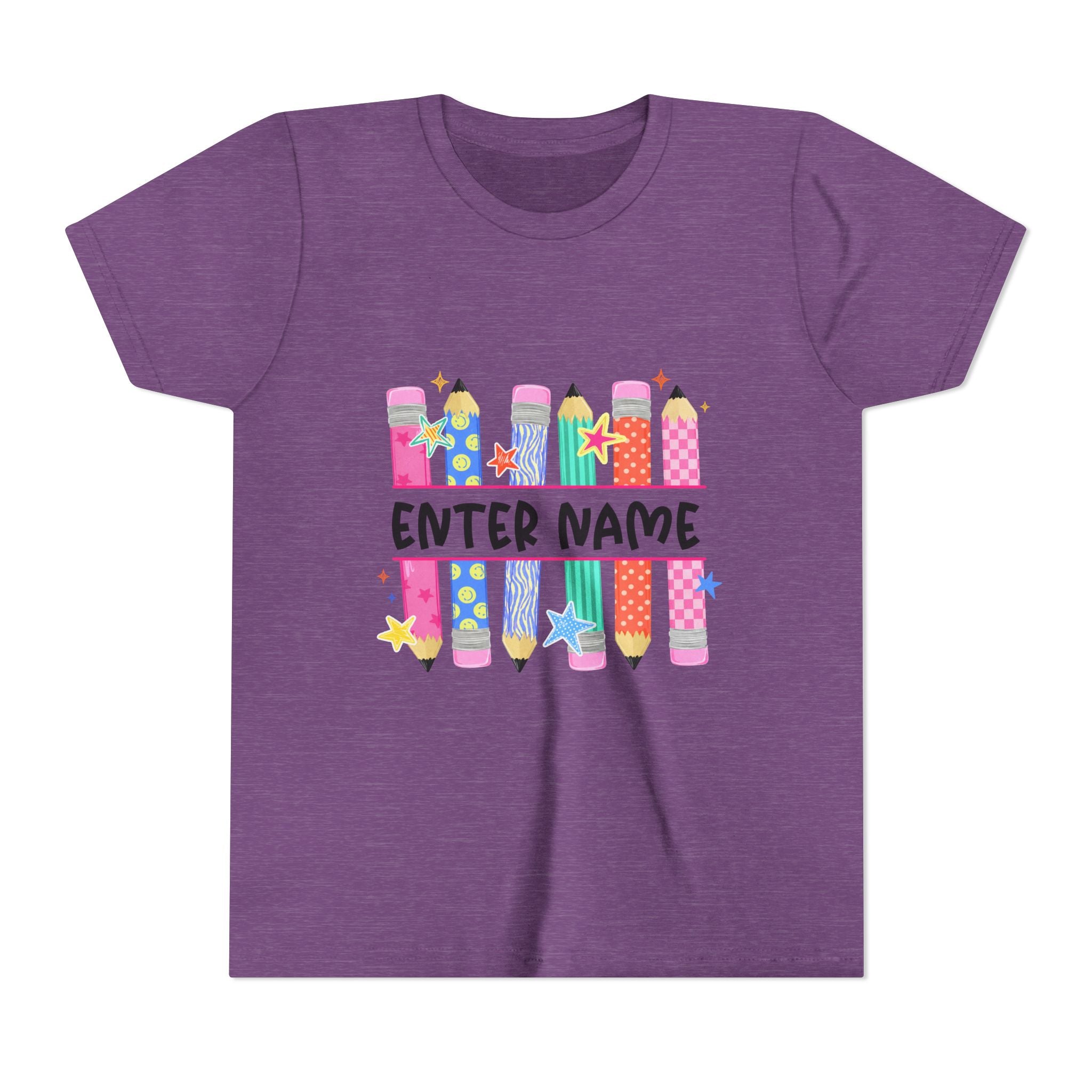 Back to school Customizable Tee Shirt