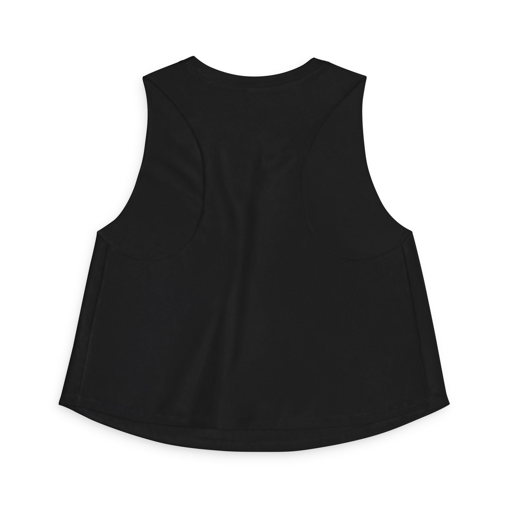 Crop Top — Pink 'Gym Time' Digital Clock Tank for Women