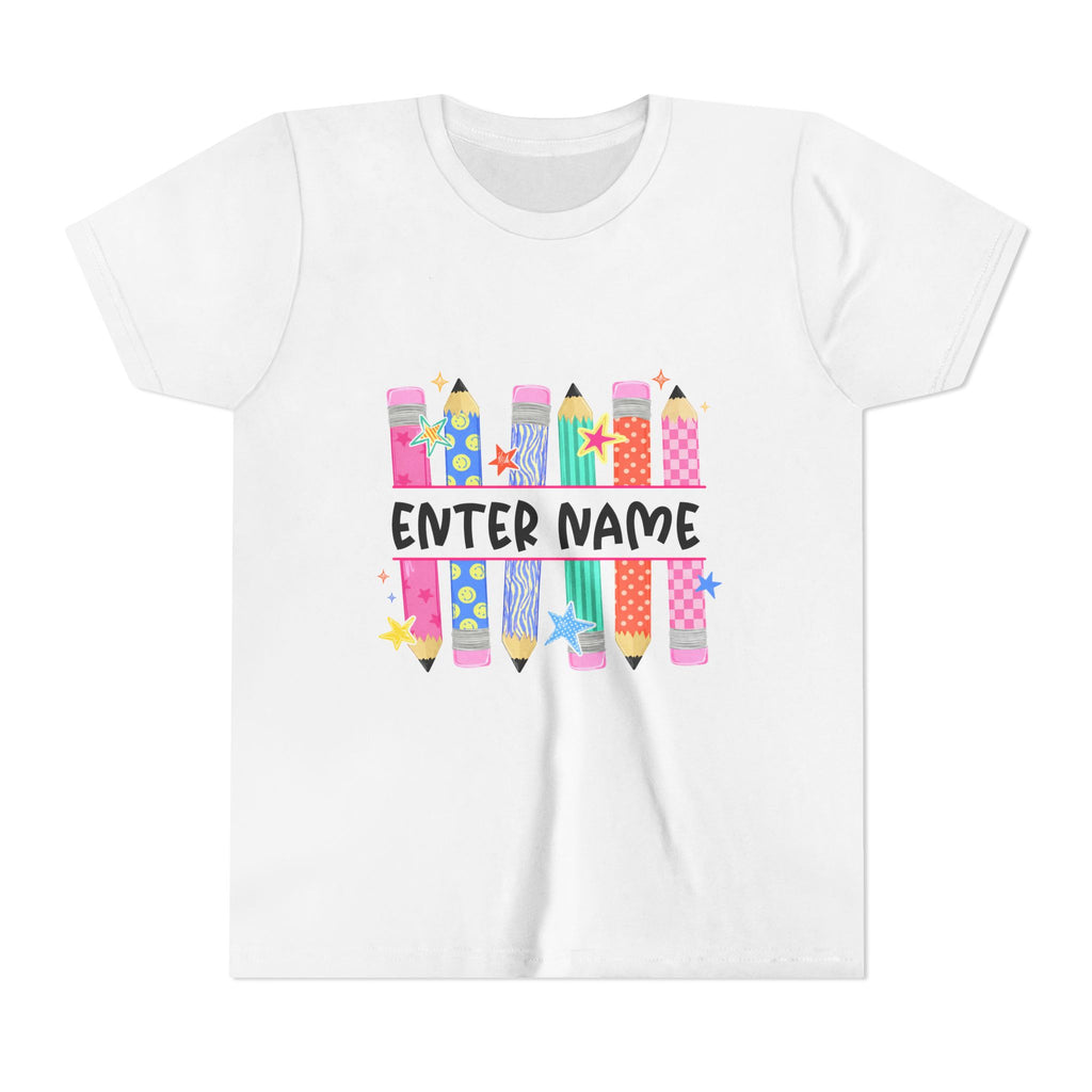 Back to school Customizable Tee Shirt