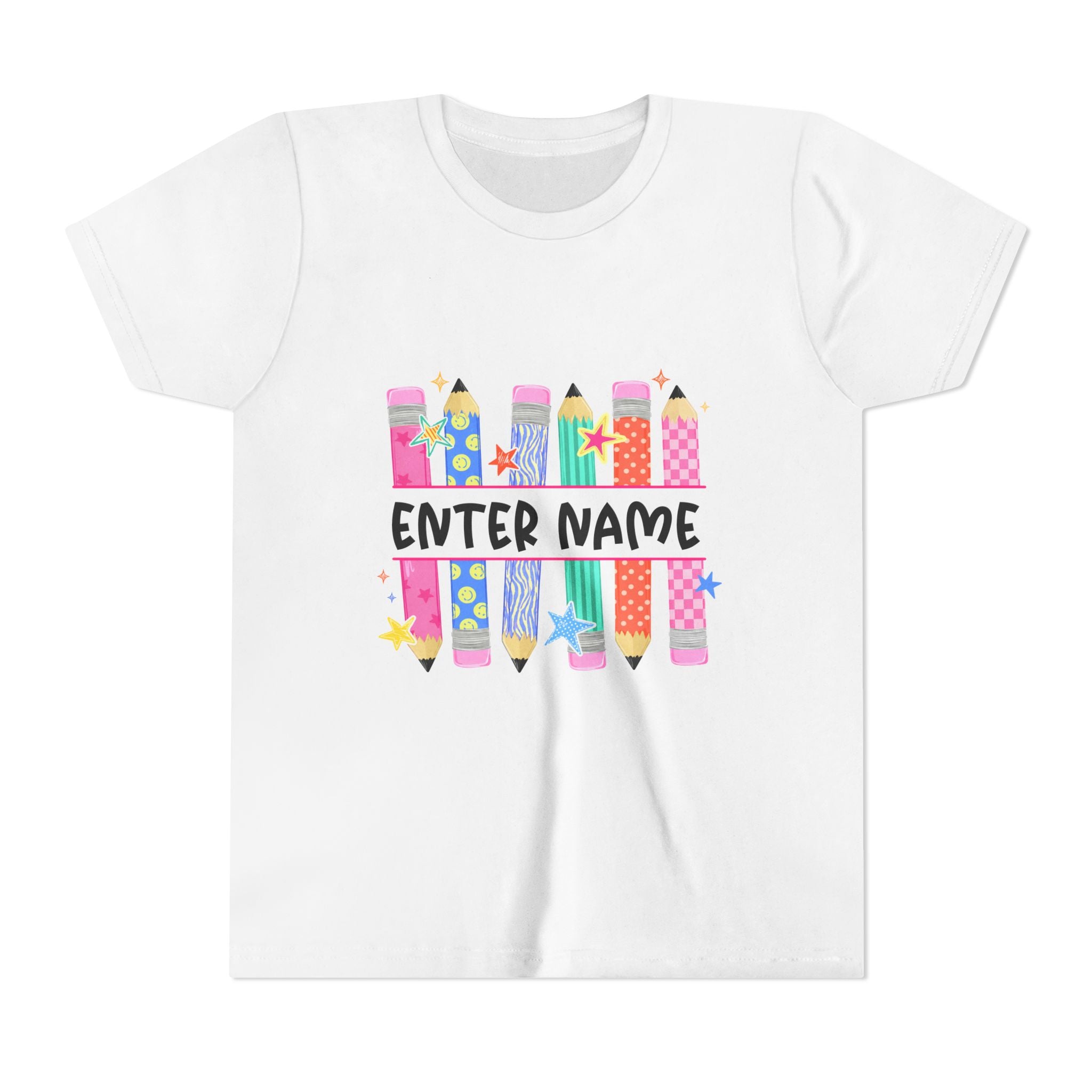 Back to school Customizable Tee Shirt