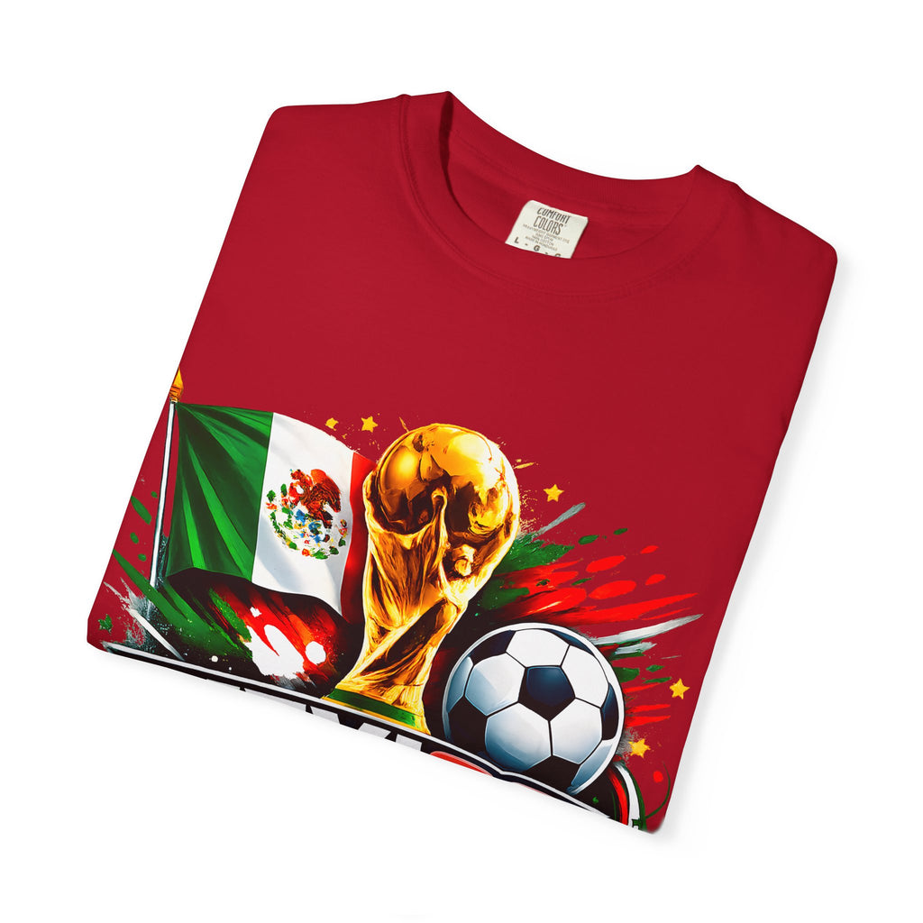 Mexico 2026 World Cup Soccer T-Shirt | Mexican Flag Football Tee