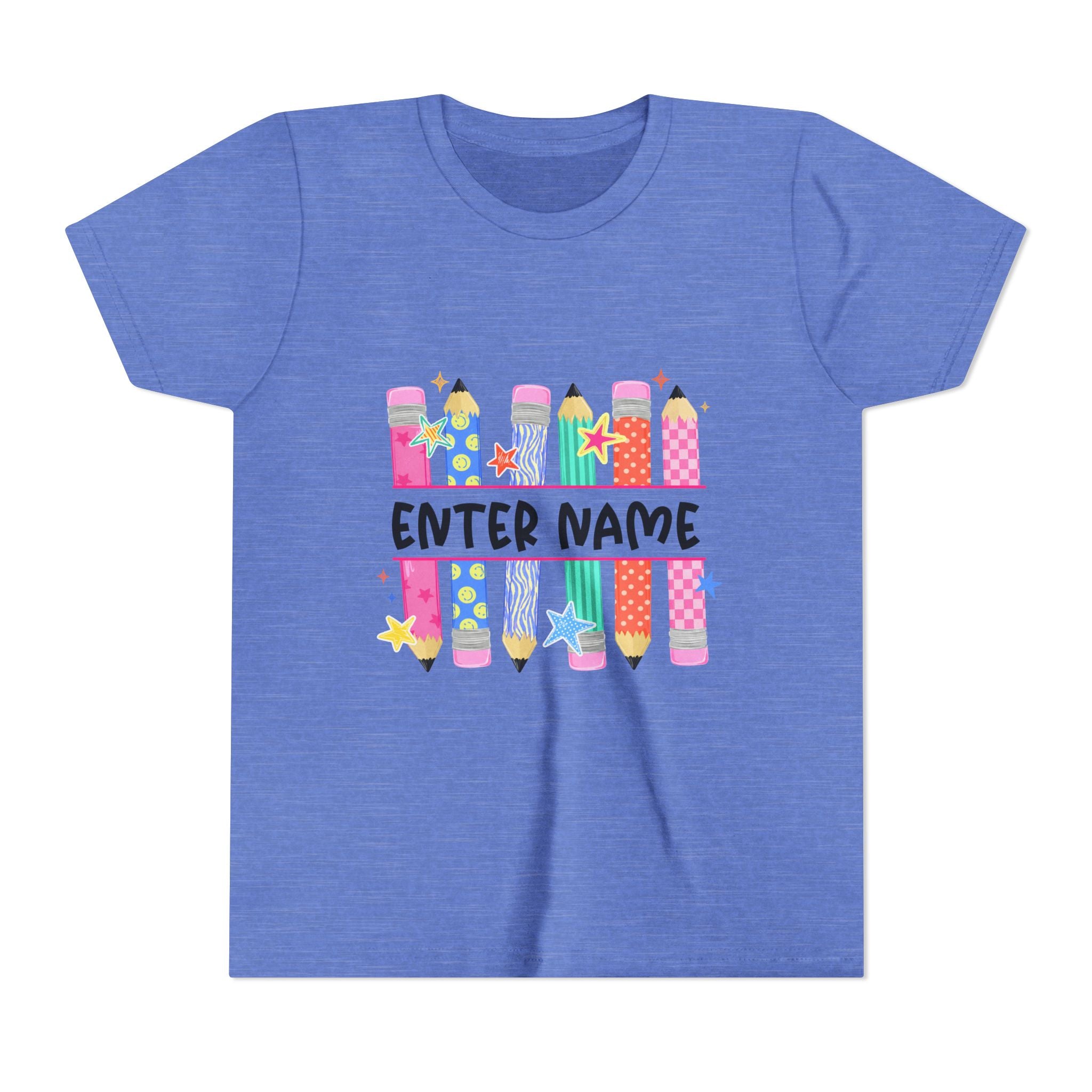 Back to school Customizable Tee Shirt